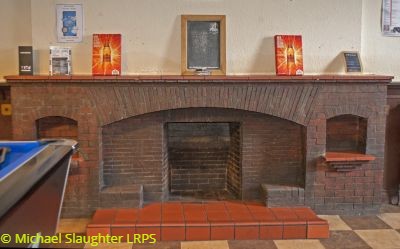 Pool Room Fireplace.  by Michael Slaughter. Published on 