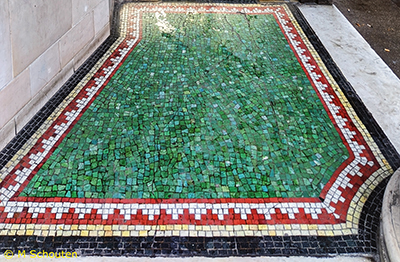 Mosaic on Front Entrance.  by Michael Schouten. Published on 05-03-2020