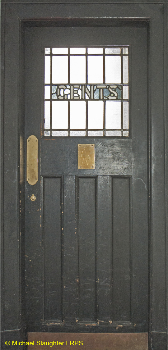 Gents Door.  by Michael Slaughter. Published on 