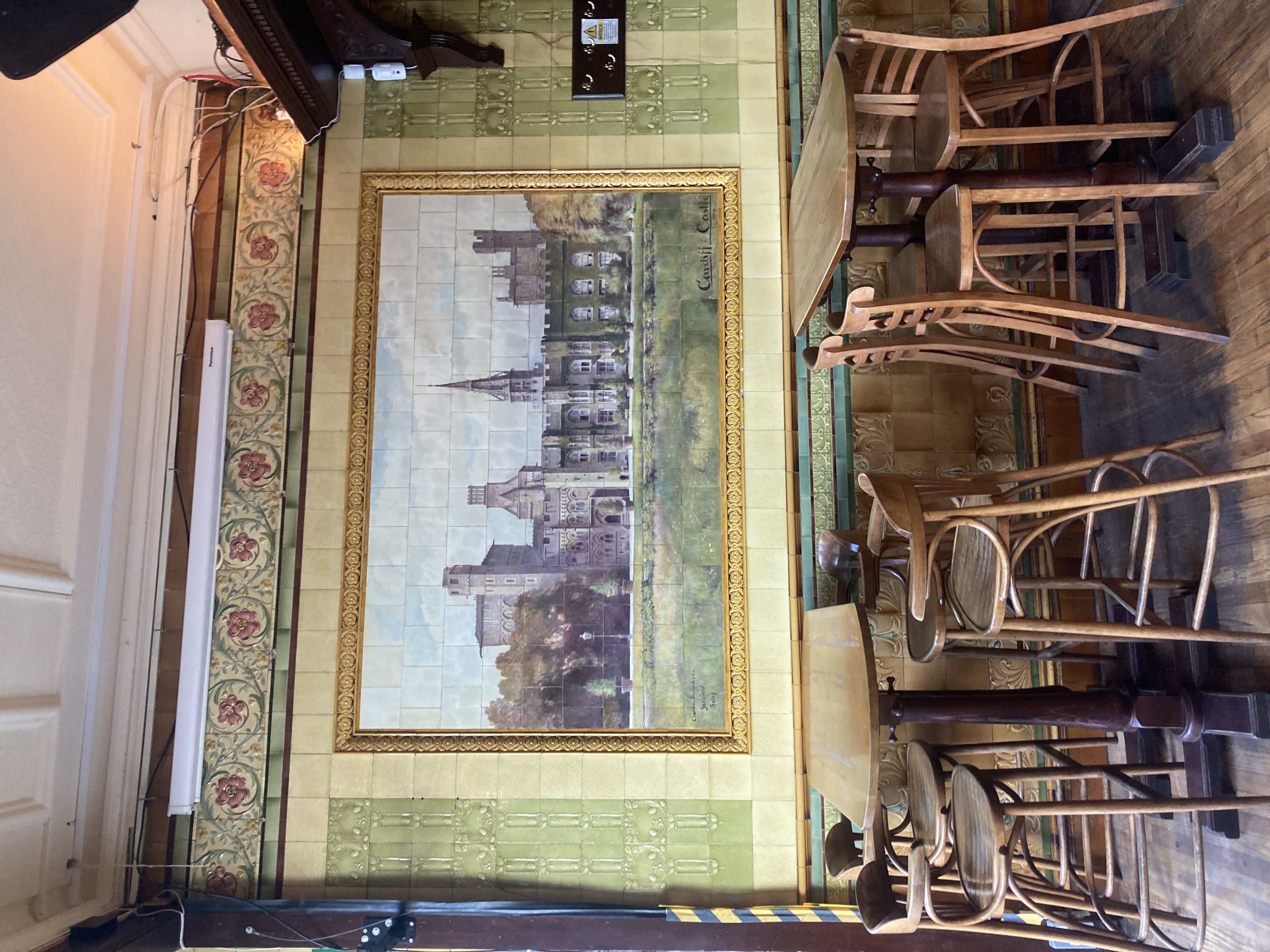 Castle Tiling.  by Ellie Hudspith