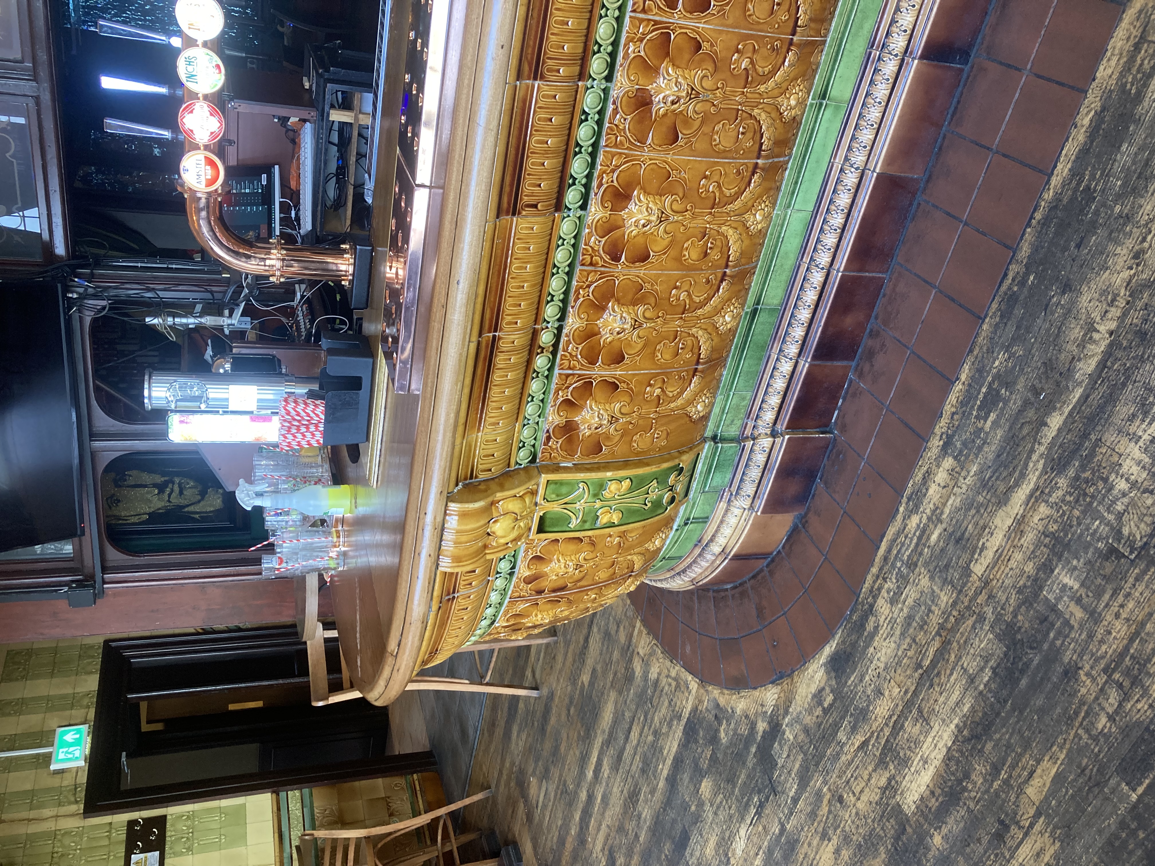 Tiled Counter.  by Ellie Hudspith