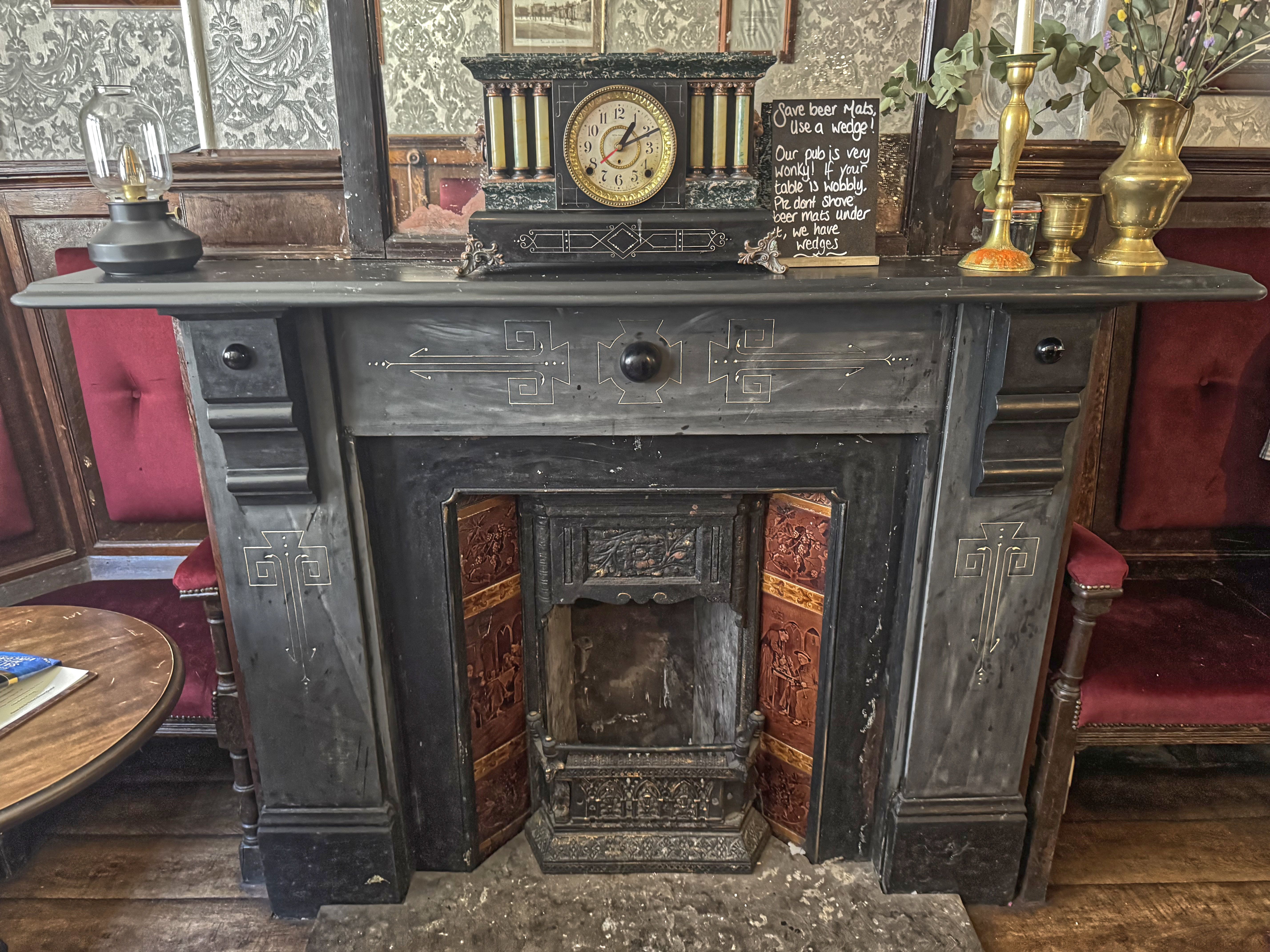 Smoke Room Fireplace.  by MichaelSlaughter LRPS