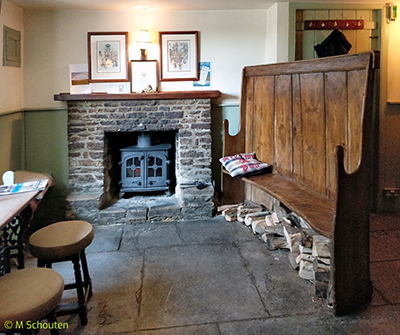 Fireplace & Old Settle.  by Michael Schouten. Published on 