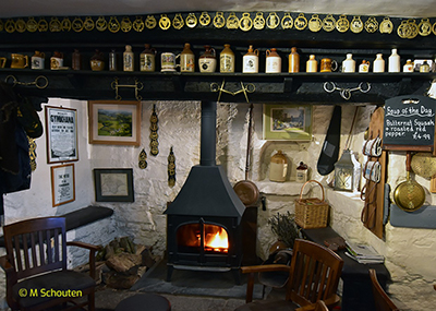 Fireplace in Right Hand Bar.  by Michael Schouten. Published on 