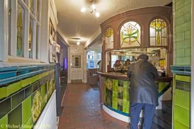 Tiled Wall and Bar Counter.  by Michael Slaughter. Published on  