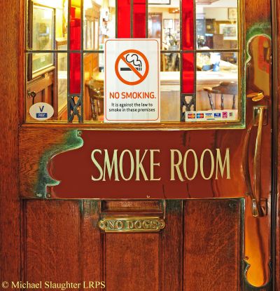 Smoke Room Door.  by Michael Slaughter. Published on 