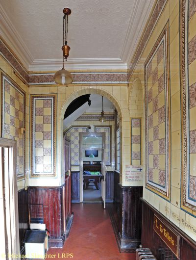 Tiled Hallway.  by Michael Slaughter. Published on 