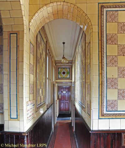 Tiled Passageway.  by Michael Slaughter. Published on 