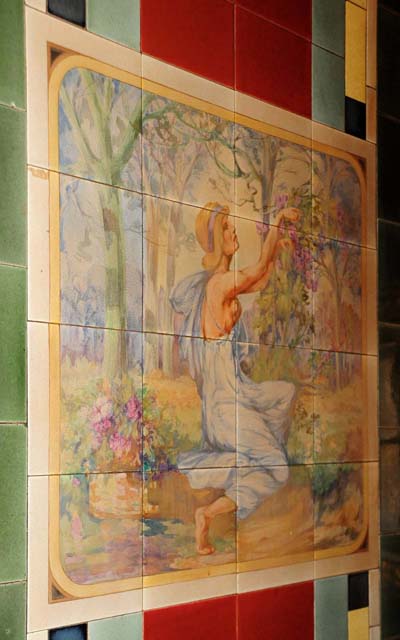 Tile Painting 4.  by Michael Slaughter. Published on 