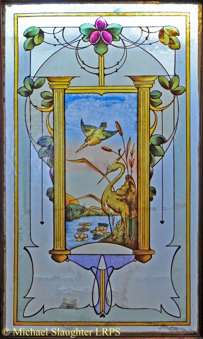 Stained Glass Door Panel.  by Michael Slaughter. Published on 