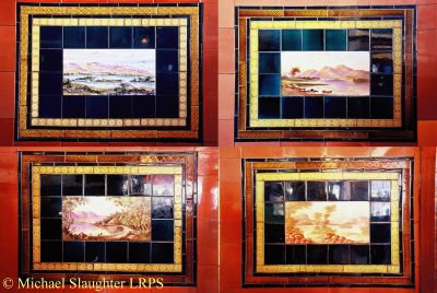 Painted Tiles.  by Michael Slaughter. Published on 