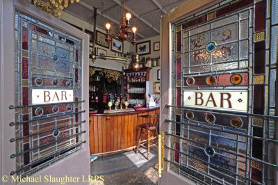 Entrance to Front Bar.  by Michael Slaughter. Published on 