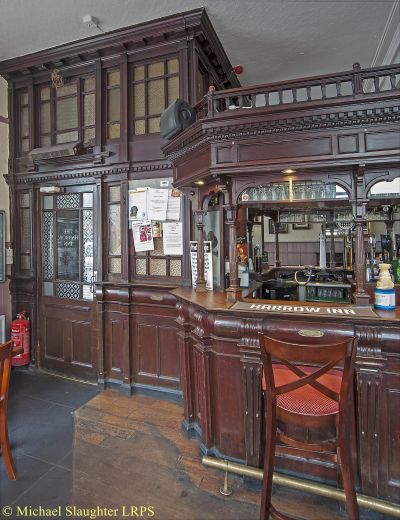 Vestibule and island Bar 2.  by Michael Slaughter. Published on 