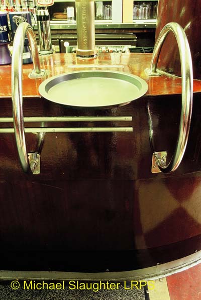 Hooped Stall on Bar Counter.  by Michael Slaughter. Published on 