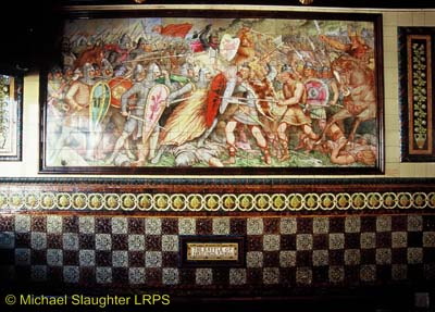 Battle of Hastings Tiled Painting.  by Michael Slaughter. Published on 