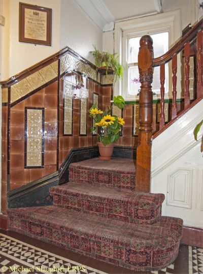 Tiled Staircase.  by Michael Slaughter. Published on 