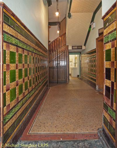 Tiled Passage.  by Michael Slaughter. Published on 