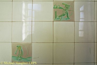 Tiles in Gents.  by Michael Slaughter. Published on 