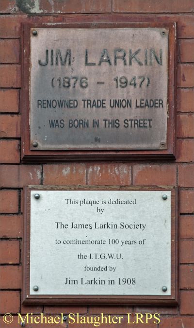 Jim Larkin Plaques.  by Michael Slaughter. Published on 