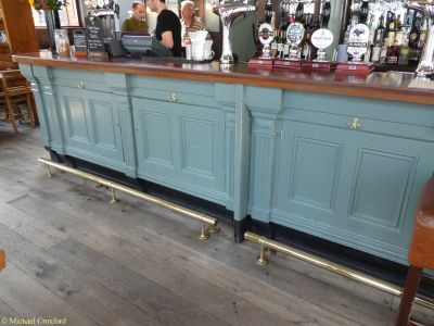 Bar Counter with Service Doors.  by Michael Croxford. Published on 