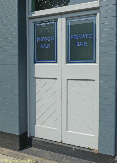 Former Private Bar Entrance.  by Michael Croxford. Published on 