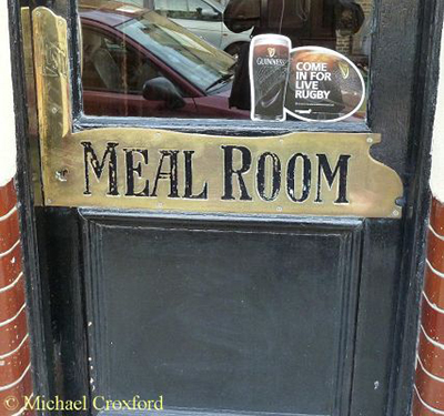 Meal Room Sign.  by Michael Croxford. Published on 