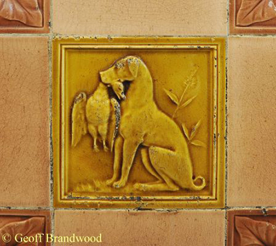 Tile Detail.  by Geoff Brandwood. Published on 