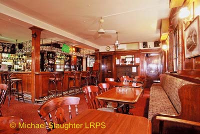 Saloon Bar.  by Michael Slaughter. Published on 