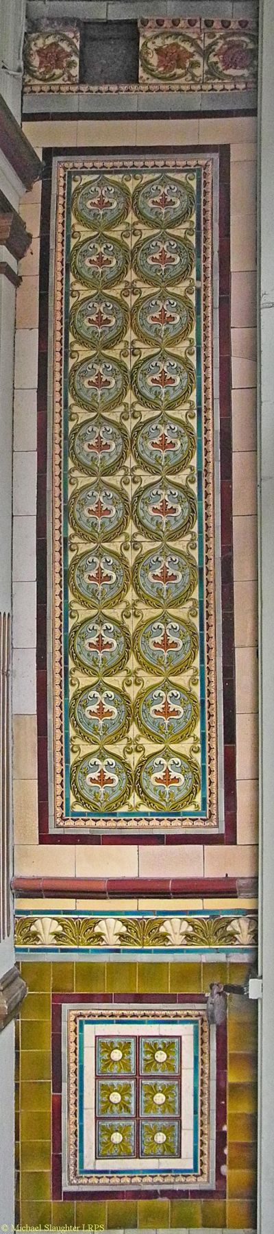 Tiling in Entrance.  by Michael Slaughter. Published on 