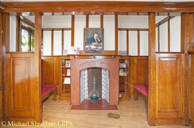 Fireplace in Committee Room.  by Michael Slaughter. Published on 