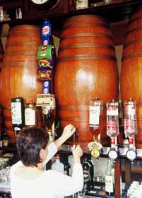 Dispensing from the cask.  by Michael Slaughter. Published on 