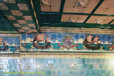 Galleon Frieze in Grill Room.  by Michael Slaughter. Published on 