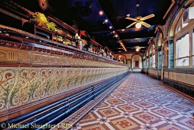 View along Bar.  by Michael Slaughter. Published on 