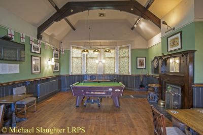 Former Billiard Room.  by Michael Slaughter. Published on 