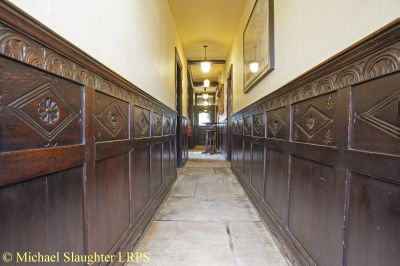 Pannelling in Corridor.  by Michael Slaughter. Published on 